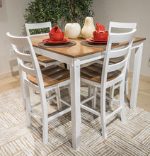 Load image into Gallery viewer, Gesthaven Counter Height Dining Table and 4 Barstools (Set of 5)