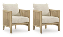 Load image into Gallery viewer, Spooners Cove Outdoor Lounge Chair with Cushion (Set of 2)