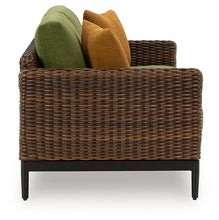 Load image into Gallery viewer, Horizon Hall Outdoor Loveseat with Cushion