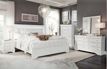 Load image into Gallery viewer, Pompei Metallic White Group With Led - Ego Home Furniture