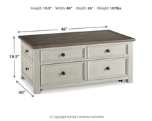 Load image into Gallery viewer, Bolanburg Coffee Table with Lift Top