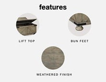 Load image into Gallery viewer, Aldwin Coffee Table With Storage - Ego Home Furniture