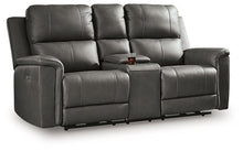 Load image into Gallery viewer, Bleckley Power Reclining Loveseat with Console - Ego Home Furniture