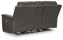 Load image into Gallery viewer, Bleckley Power Reclining Loveseat with Console - Ego Home Furniture
