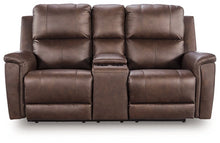 Load image into Gallery viewer, Bleckley Power Reclining Loveseat with Console - Ego Home Furniture