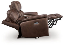 Load image into Gallery viewer, Bleckley Power Reclining Loveseat with Console - Ego Home Furniture