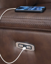 Load image into Gallery viewer, Bleckley Power Reclining Loveseat with Console - Ego Home Furniture