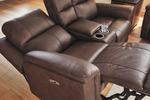 Load image into Gallery viewer, Bleckley Power Reclining Loveseat with Console - Ego Home Furniture