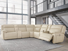 Load image into Gallery viewer, Double Deal Reclining Sectional with 2 Consoles