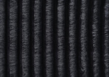 Load image into Gallery viewer, Black Corduroy 3 Pc Sectional