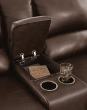 Load image into Gallery viewer, Alessandro Power Reclining Loveseat with Console - Ego Home Furniture