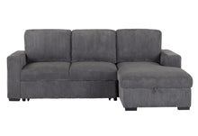 Load image into Gallery viewer, U2660 Grey L Sectional Pullout - Ego Home Furniture