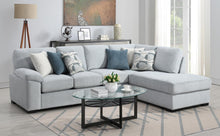 Load image into Gallery viewer, Blue 2 Pc Sectional