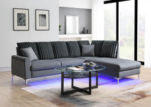 Load image into Gallery viewer, Gray Led 2 Pc Sectional