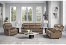Load image into Gallery viewer, U6028 Console Reclining Loveseat