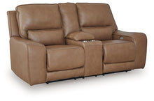 Load image into Gallery viewer, DeepWakes Power Reclining Loveseat with Console - Ego Home Furniture
