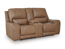 Load image into Gallery viewer, DeepWakes Power Reclining Loveseat with Console