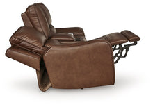 Load image into Gallery viewer, DeepWakes Power Reclining Loveseat with Console - Ego Home Furniture