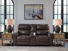 Load image into Gallery viewer, Crossplex Power Reclining Loveseat with Console - Ego Home Furniture