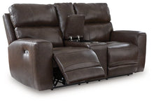 Load image into Gallery viewer, Crossplex Power Reclining Loveseat with Console - Ego Home Furniture