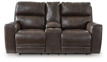 Load image into Gallery viewer, Crossplex Power Reclining Loveseat with Console - Ego Home Furniture