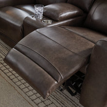 Load image into Gallery viewer, Crossplex Power Reclining Loveseat with Console