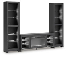 Load image into Gallery viewer, Cayberry Entertainment Center with Electric Fireplace