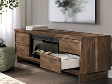 Load image into Gallery viewer, Zadilyn 72" TV Stand with Electric Fireplace