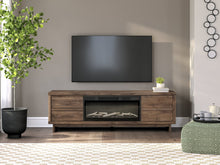 Load image into Gallery viewer, Zadilyn 72" TV Stand with Electric Fireplace