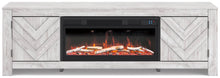 Load image into Gallery viewer, Cayboni 71" TV Stand with Electric Fireplace