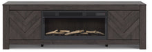 Load image into Gallery viewer, Cayboni 71" TV Stand with Electric Fireplace - Ego Home Furniture