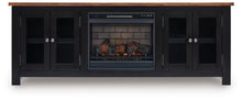 Load image into Gallery viewer, Wildenauer 76" TV Stand with Electric Fireplace - Ego Home Furniture