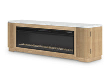 Load image into Gallery viewer, Camdill 80" TV Stand with Electric Fireplace
