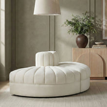 Load image into Gallery viewer, Rummi - Velvet Performance Fabric Upholstered 2 Piece Rounded Modular Loveseat