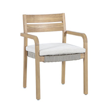 Load image into Gallery viewer, Arden - Wood And Wicker Patio Dining Chair (Set of 2) - Natural / Brown