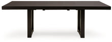 Load image into Gallery viewer, Neymorton - 7 Pc. - Rectangular Extension Table, 6 Side Chairs - Dark Grayish Brown