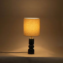 Load image into Gallery viewer, Paros - Base And Linen Textured Fabric Shade Table Lamp