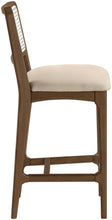 Load image into Gallery viewer, Atrium - Counter Stool With Brushed Brown Base (Set of 2)