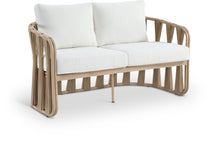 Load image into Gallery viewer, San Pietro - Resilient Waterproof Fabric 60.5" Upholstered Outdoor Patio Loveseat