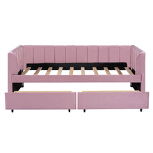 Load image into Gallery viewer, Upholstered Daybed With Ergonomic Design Backrest