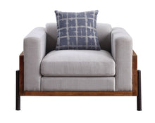 Load image into Gallery viewer, Pelton - Chair With 1 Toss Pillows - Walnut