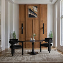 Load image into Gallery viewer, Sacha - Velvet Dining Chair With Black Base (Set of 2)