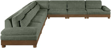 Load image into Gallery viewer, Turin - Chenille Fabric Upholstered Modular Sectional - Green
