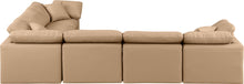 Load image into Gallery viewer, Indulge - Faux Leather 6 Piece Modular Corner Sectional - Tan