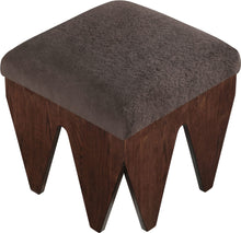 Load image into Gallery viewer, Altair - Fabric Bench - Dark Brown Base