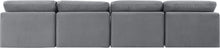 Load image into Gallery viewer, Indulge - Velvet 4 Seat Modular Armless Sofa