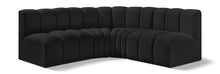 Load image into Gallery viewer, Arc - Boucle Fabric 4 Piece Corner Modular Sofa