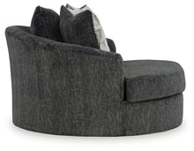 Load image into Gallery viewer, Biddeford - Oversized Swivel Accent Chair - Shadow