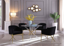 Load image into Gallery viewer, Mercury - Glass Dining Table - Pearl Silver