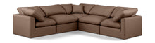 Load image into Gallery viewer, Indulge - Faux Leather 5 Piece Modular Corner Sectional